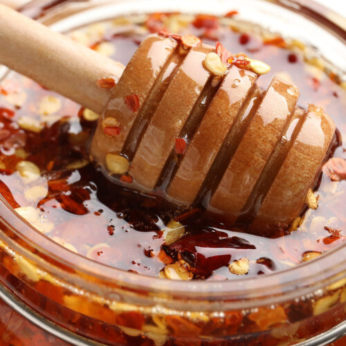 Olive Lucy Hot Honey Vinegar Condimento